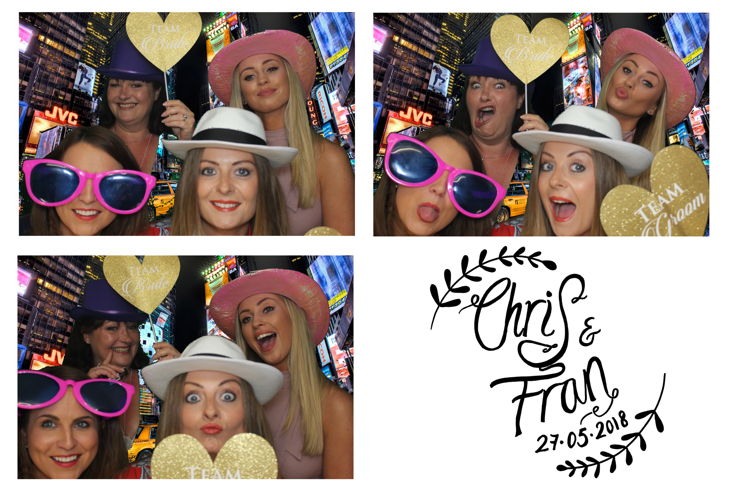 Chris & Fran | View more photos from the event at images.mobile-photo-booth.com/u/MobilePhotoBoothUK/Chris-Fran